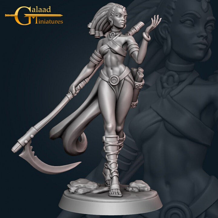 Nissa - Female Human Wizard + NSFW - By Galadd - 8k
