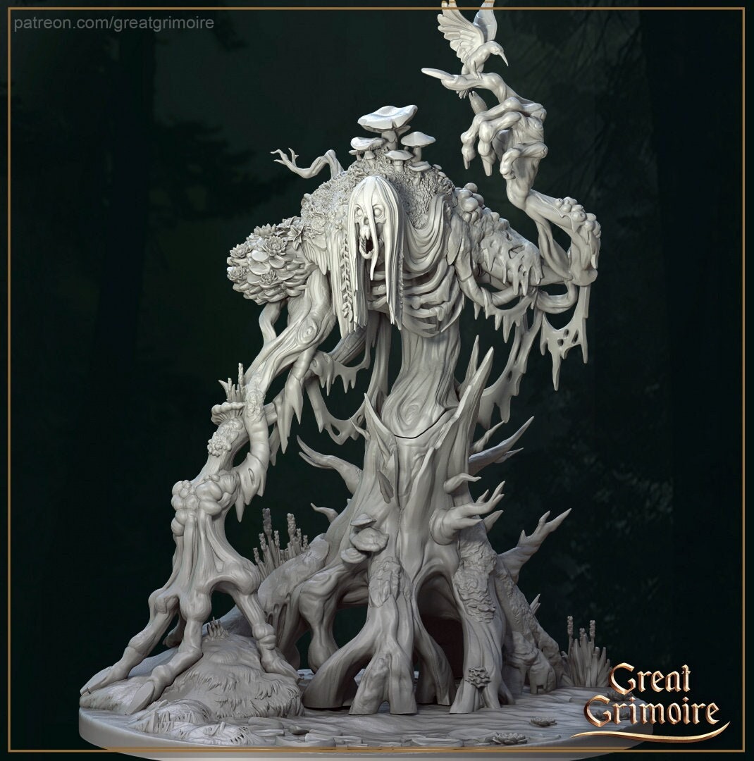 The Wood Spirit - in 12k - by Great Grimoire
