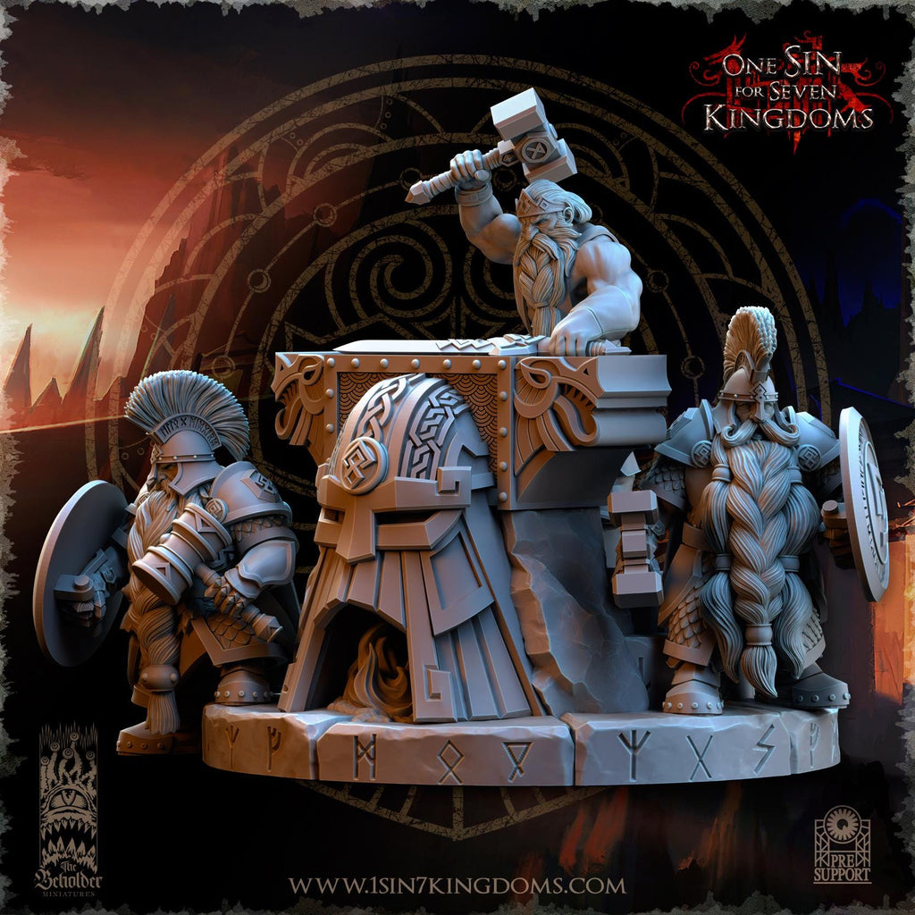 Dwarven Kingdoms Thunder Forge - in 12k- by TheBeholderMiniatures