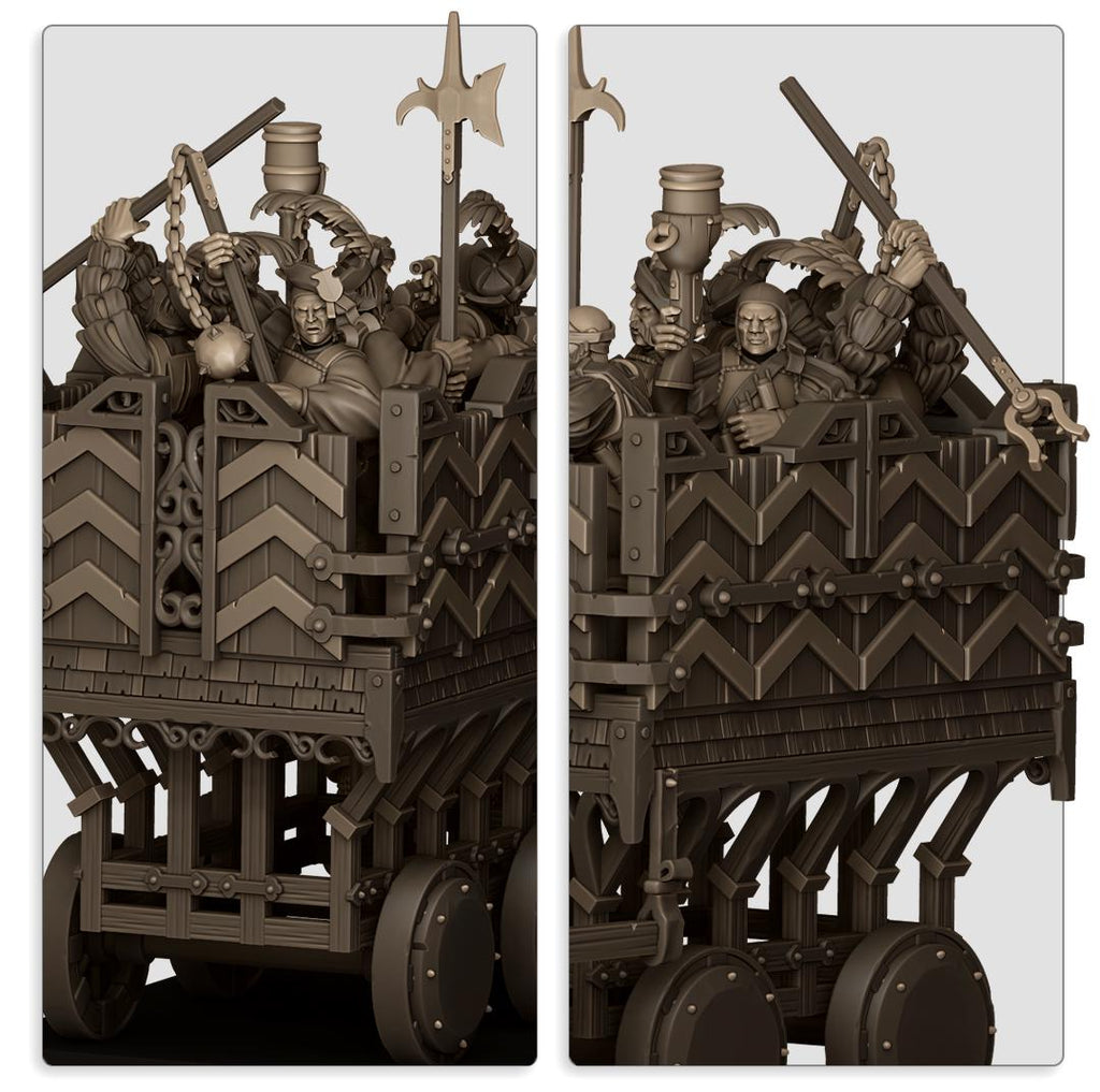Sunland Armored Wagon - in 12k- by Highlands Miniatures