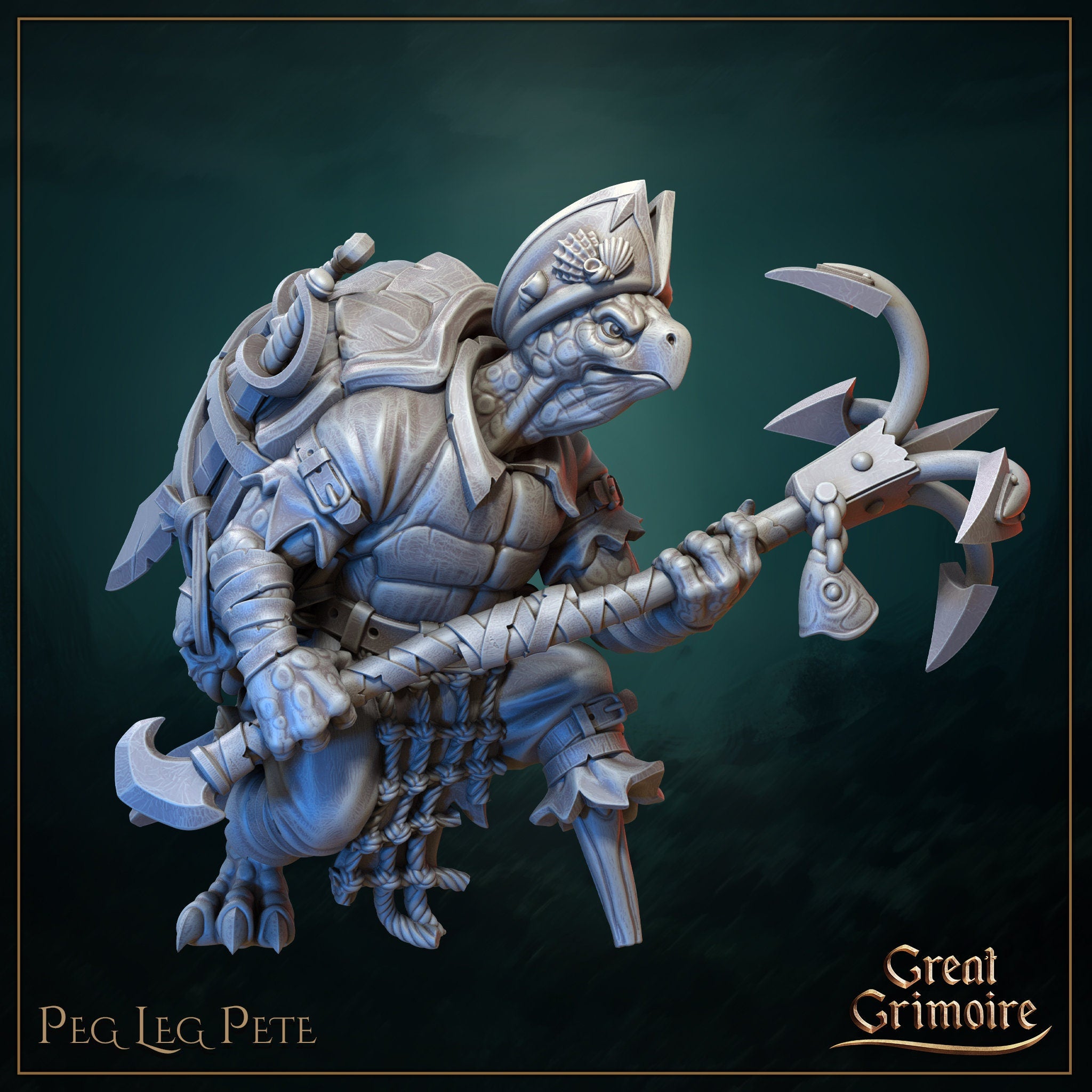 5 Model Pirate Pack - in 12k - by Great Grimoire
