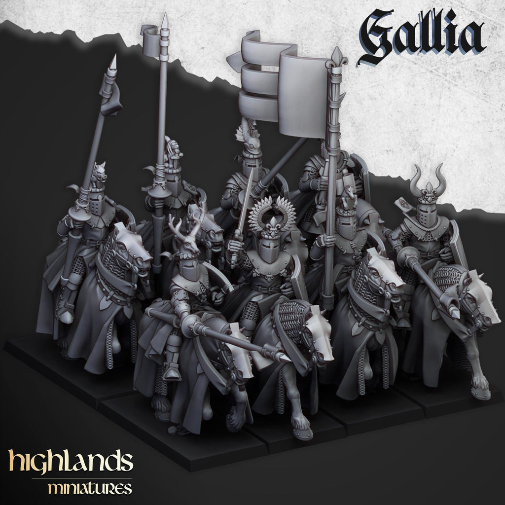 Knights of Gallia - in 12k- by Highlands Miniatures