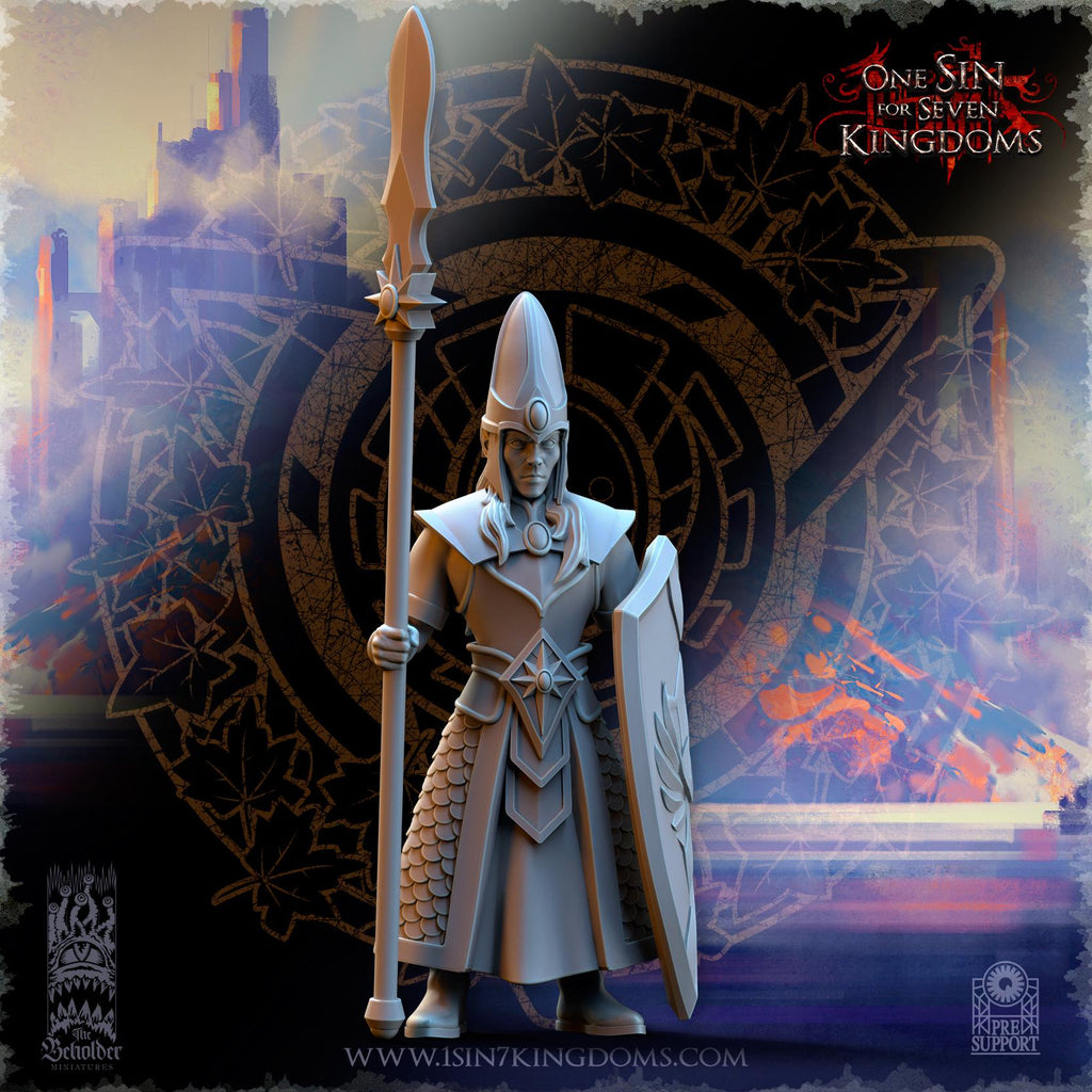 Silvermoor Elves Kingdom Militia- in 12k- by TheBeholderMiniatures