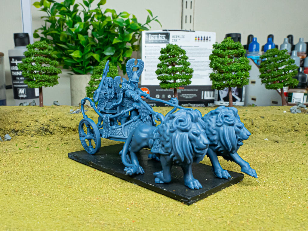 Nemean Lions Chariot - in 12k- by Highlands Miniatures