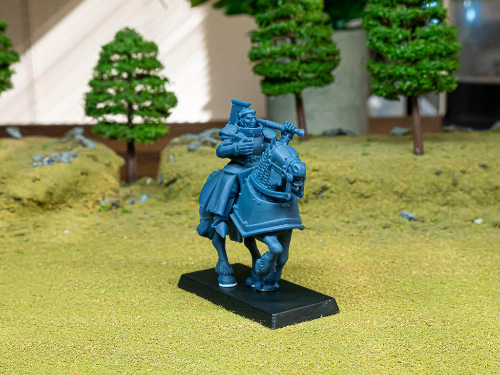 Mounted Sunland Battle Priest - in 12k- by Highlands Miniatures