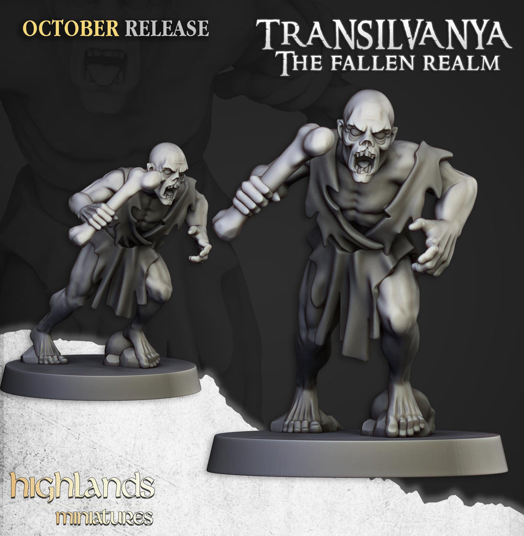 Ghouls Unit - in 12k- by Highlands Miniatures
