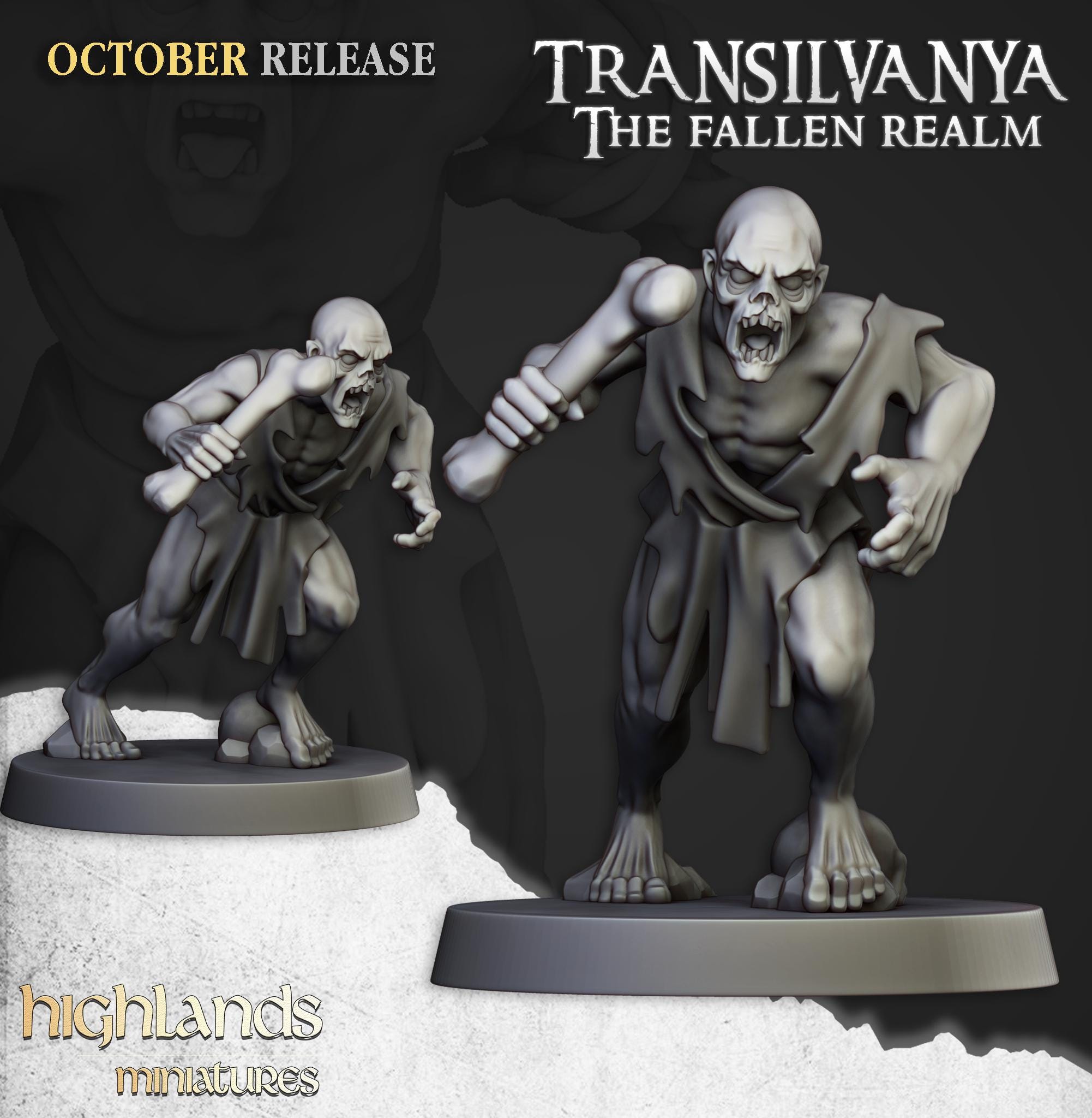 Ghouls Unit - in 12k- by Highlands Miniatures
