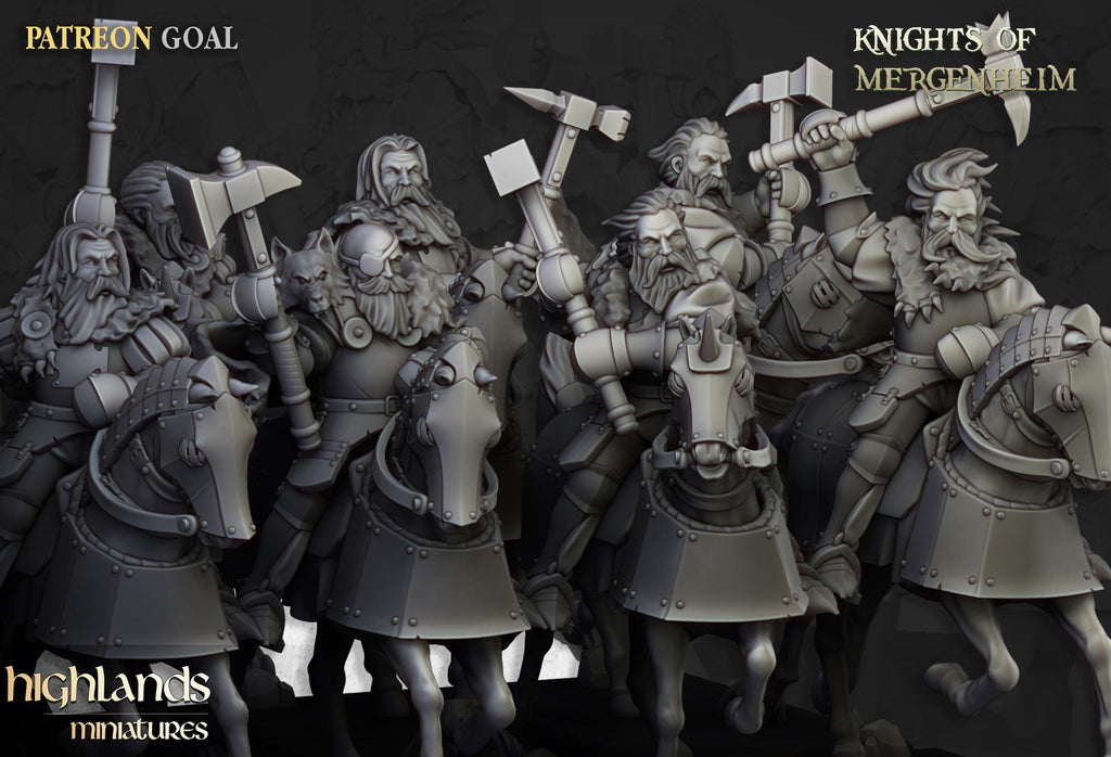 Knights of Mergenheim - in 12k- by Highlands Miniatures