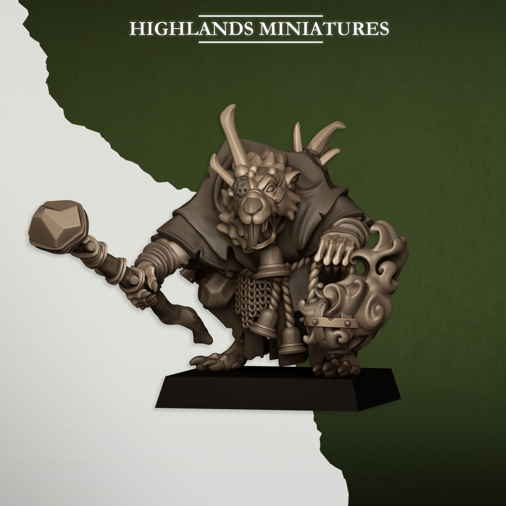 Vermin Pastor  - in 12k- by Highlands Miniatures