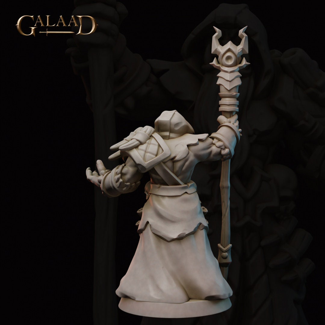 Warlock Orc  Okar the Old - in 8k - by Galaad