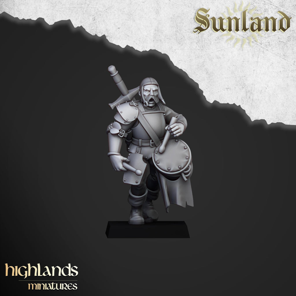 Sunland Landsknechts -  in 12k - by - Highlands Miniatures