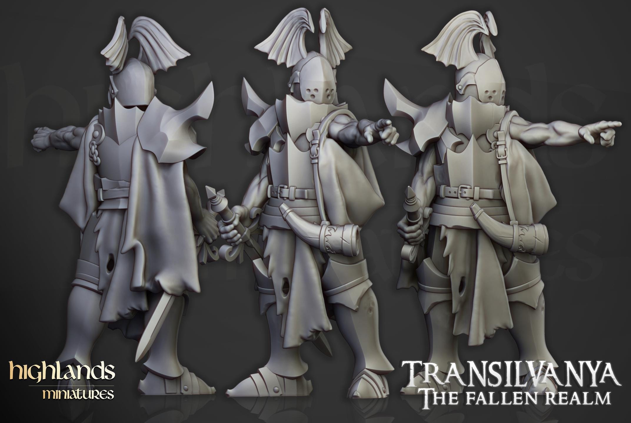 Vampire Neophytes - 10 models - in 12k- by Highlands Miniatures