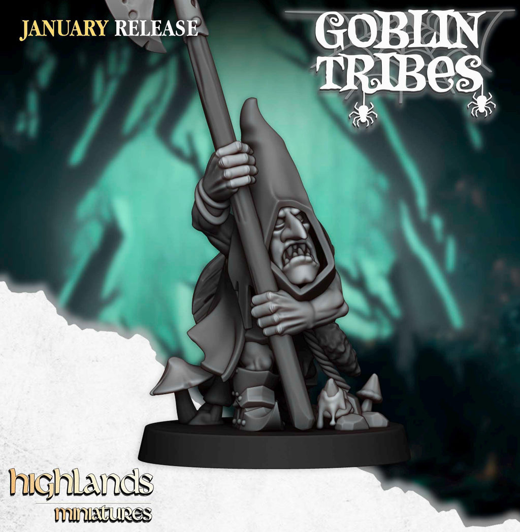 Swamp Goblin with Pikes - in 12k- by Highlands Miniatures