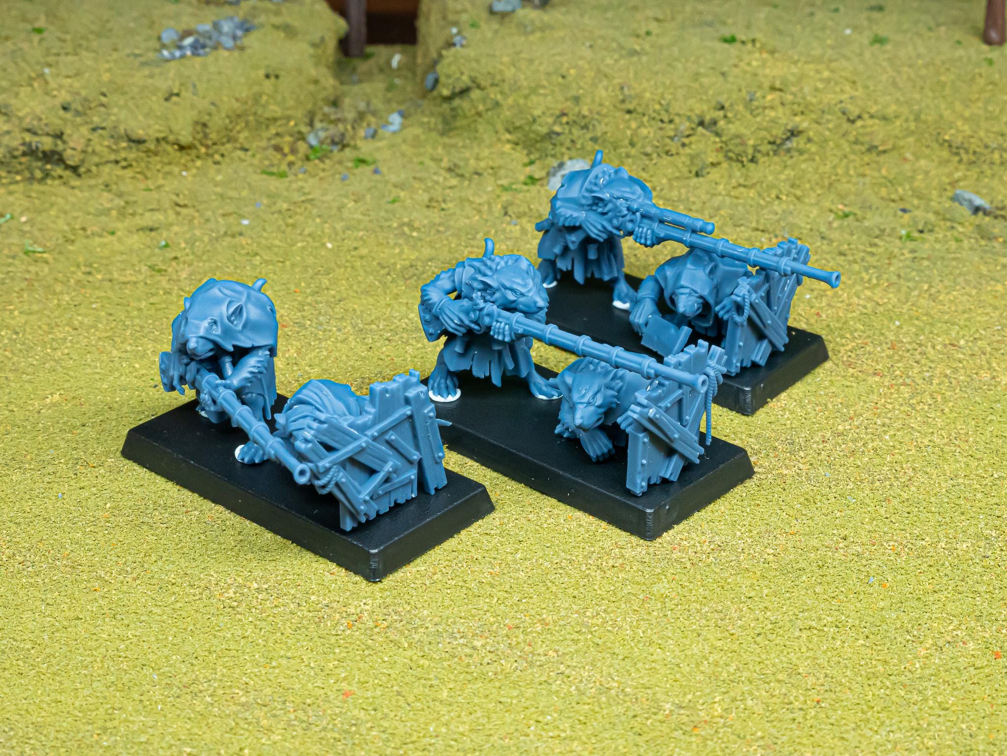 Vermin Shooters Teams - 3 models - in 12k- by Highlands Miniatures