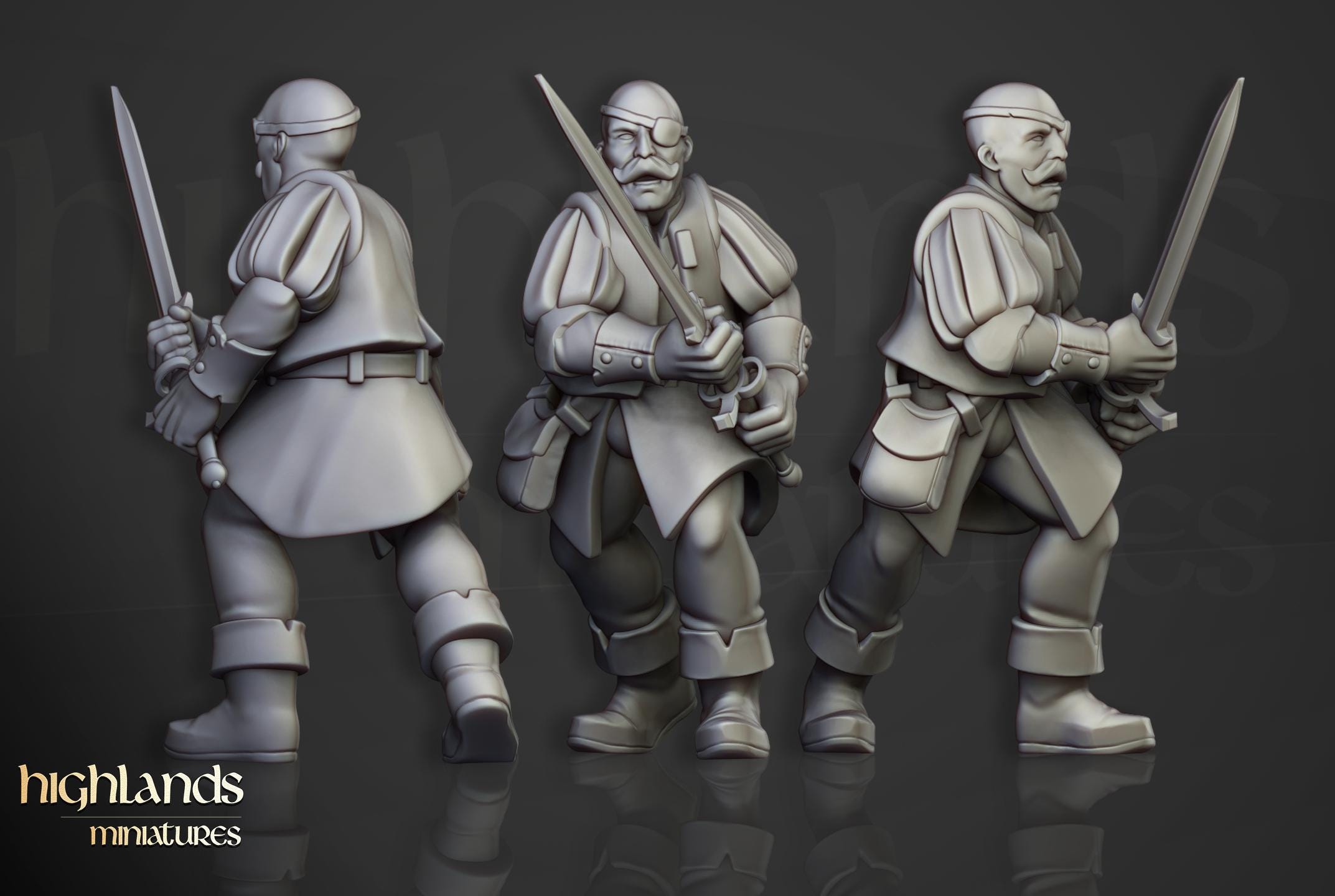 Sunland Militia - in 12k- by Highlands Miniatures