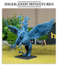 Sunland Emperor on Griffon - in 12k- by Highlands Miniatures