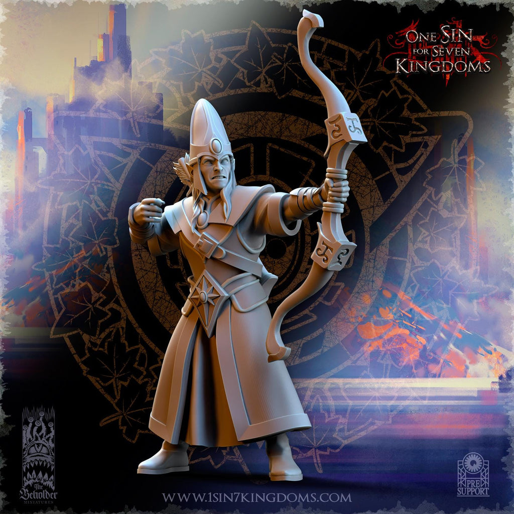 Silvermoor Elves Kingdom Archers - in 12k by TheBeholderMiniatures