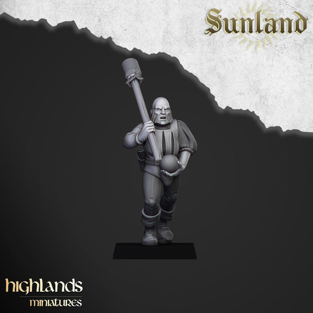 Sunland Artillery - in 12k- by Highlands Miniatures
