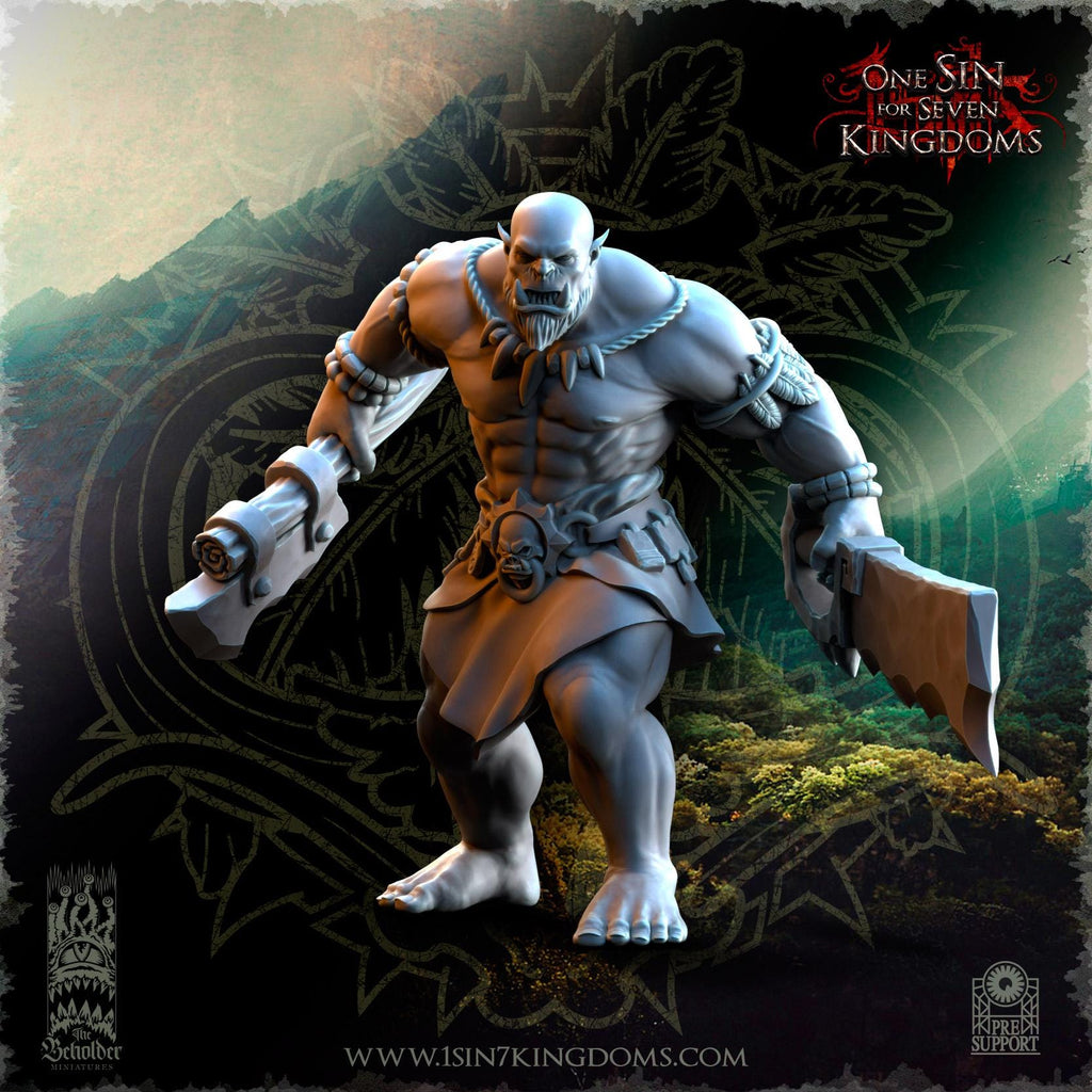 Salanaar Orcs Warriors  - in 12k- by TheBeholderMiniatures