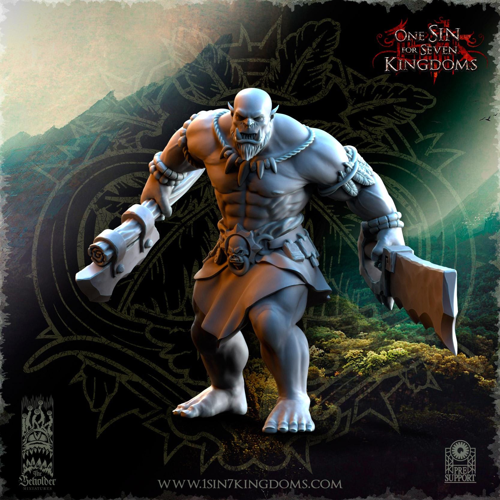 Salanaar Orcs Warriors  - in 12k- by TheBeholderMiniatures