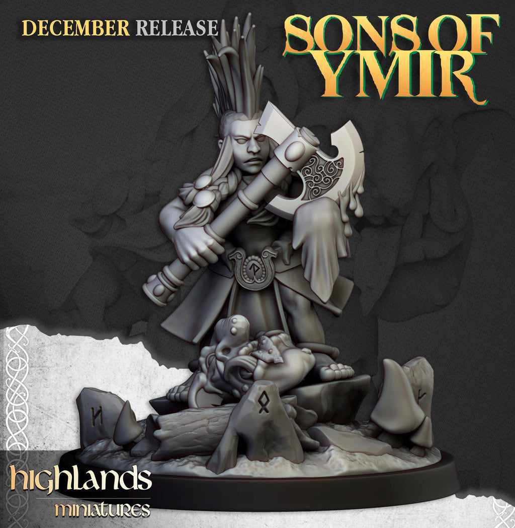 Dwarf Trollseekers  - in 12k- by Highlands Miniatures