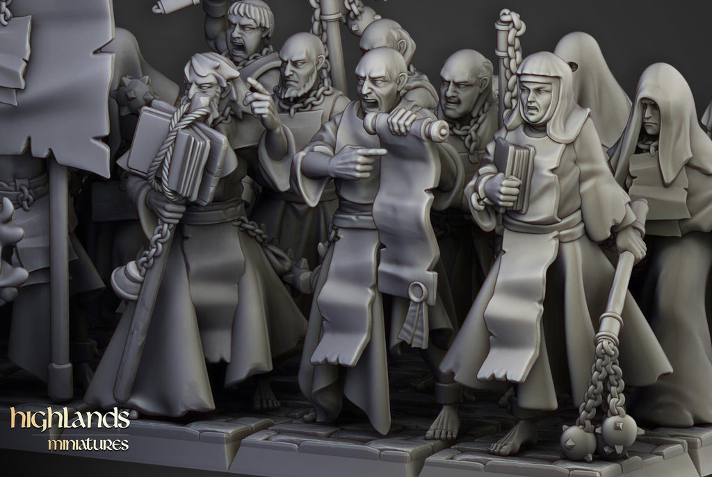 Fanatical Zealots - in 12k- by Highlands Miniatures