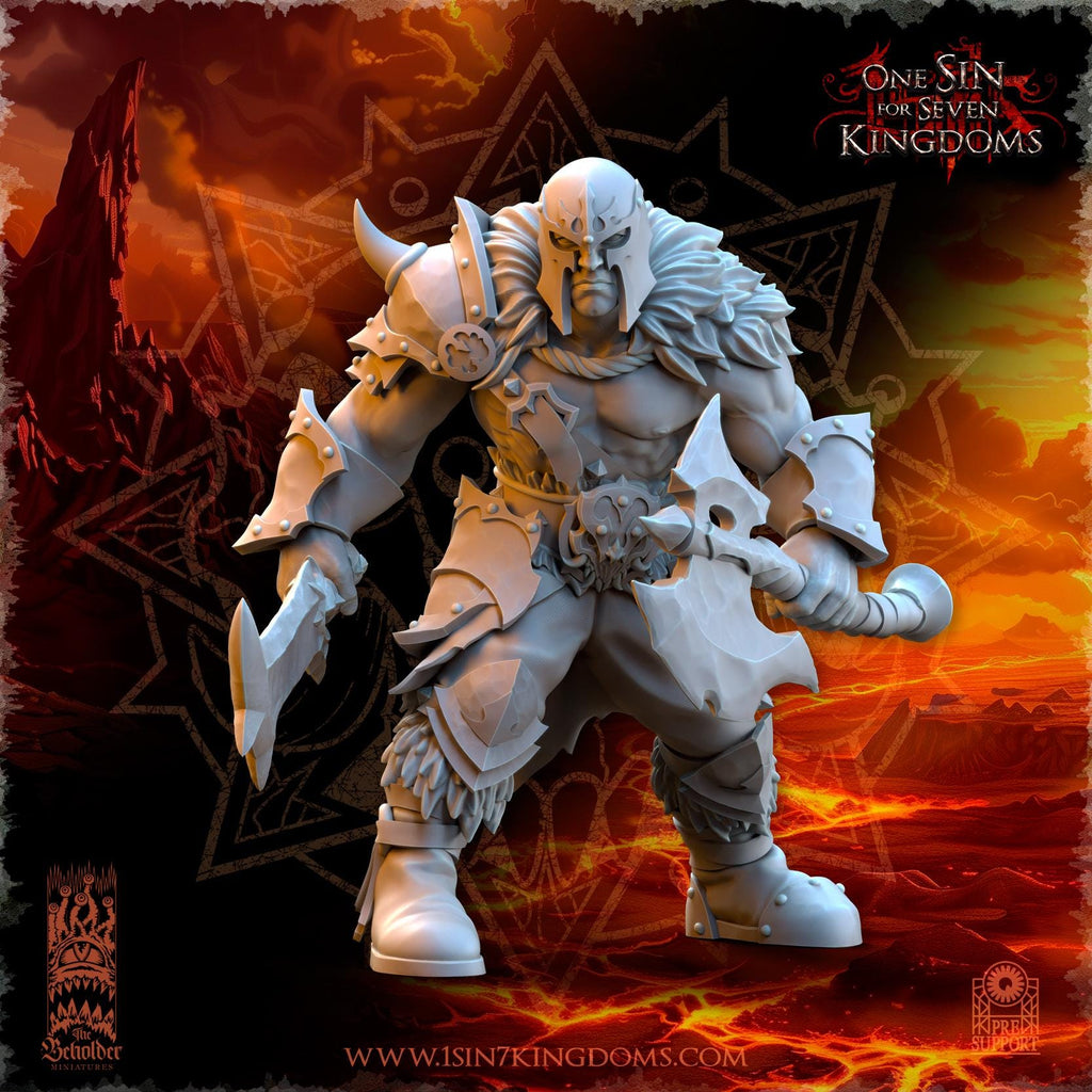 Realms of Mayhem Barbarian Despoilers - in 12k- by TheBeholderMiniatures