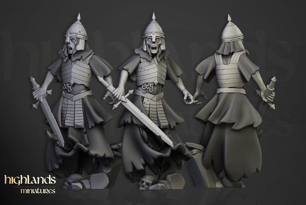 Wraith Unit  - in 12k- by Highlands Miniatures
