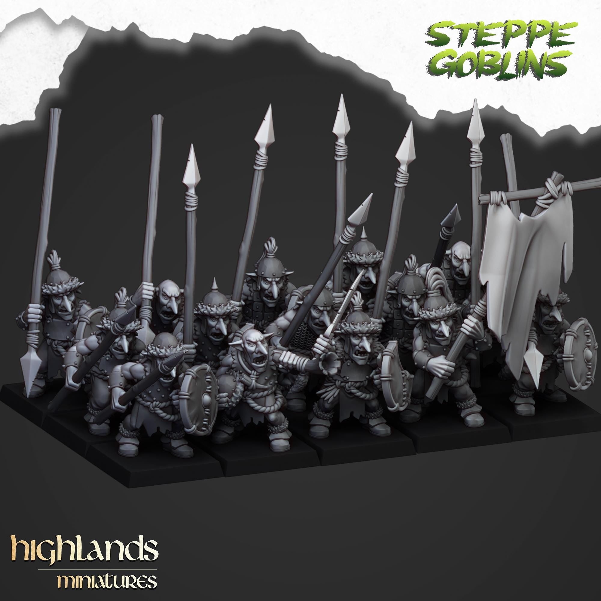Steppe Goblins - in 12k- by Highlands Miniatures