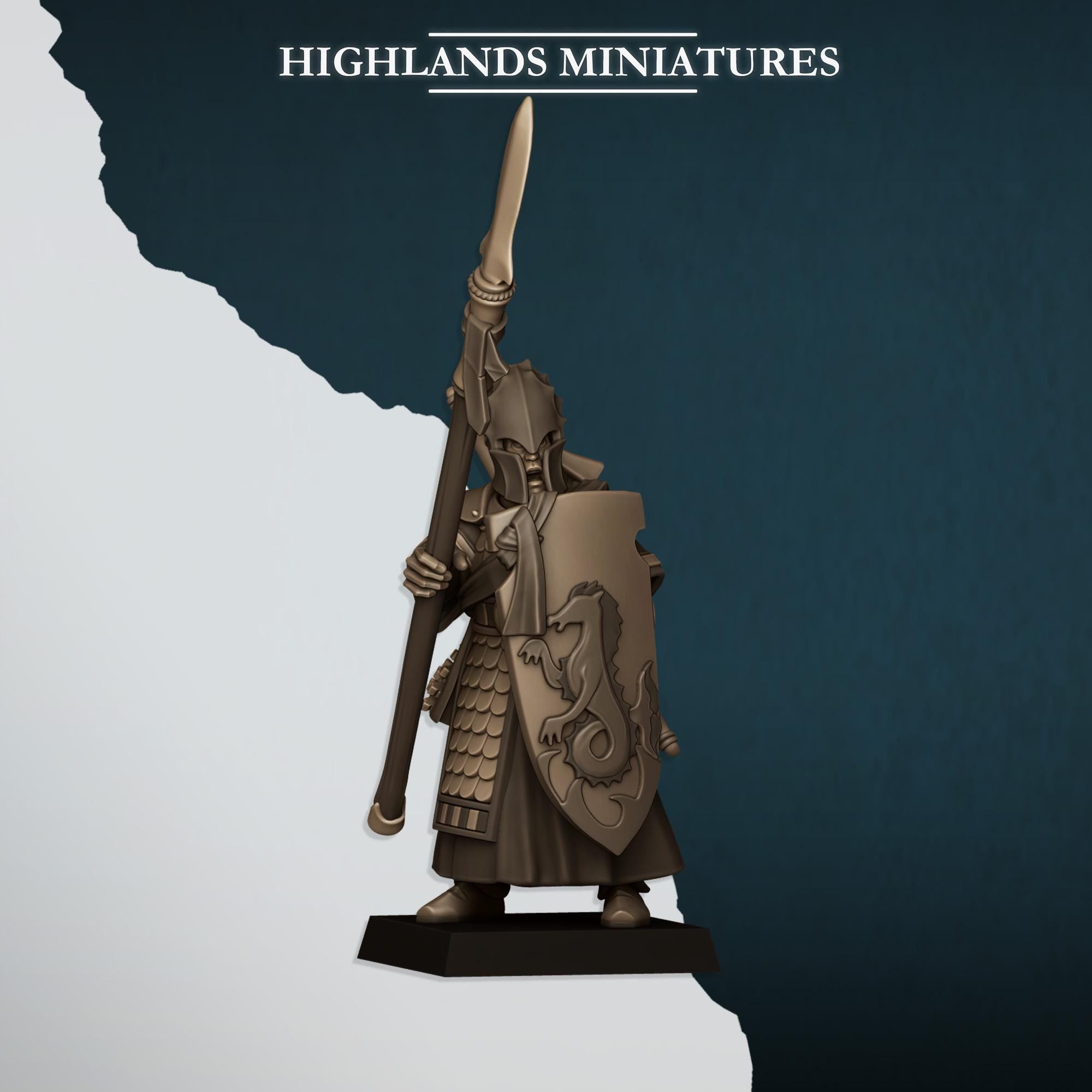 Aegean Sea Guard - in 12k- by Highlands Miniatures