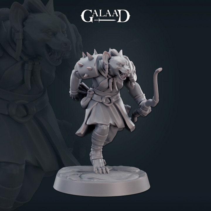 Gnoll squad - 9 models - By Galaad - 8k