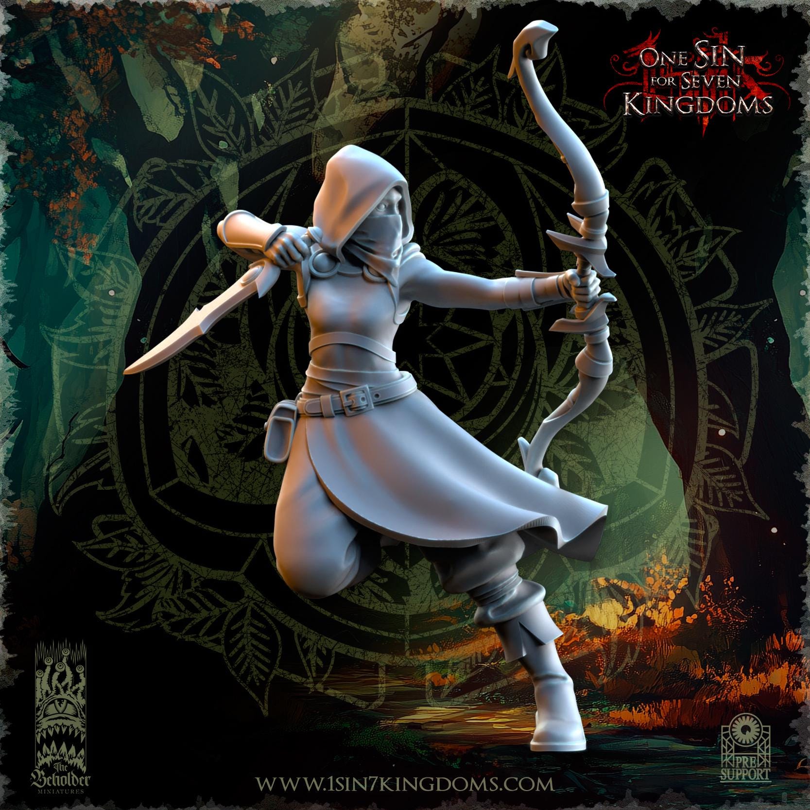 Evergreen Elves Shadowstalkers - in 12k- by TheBeholderMiniatures