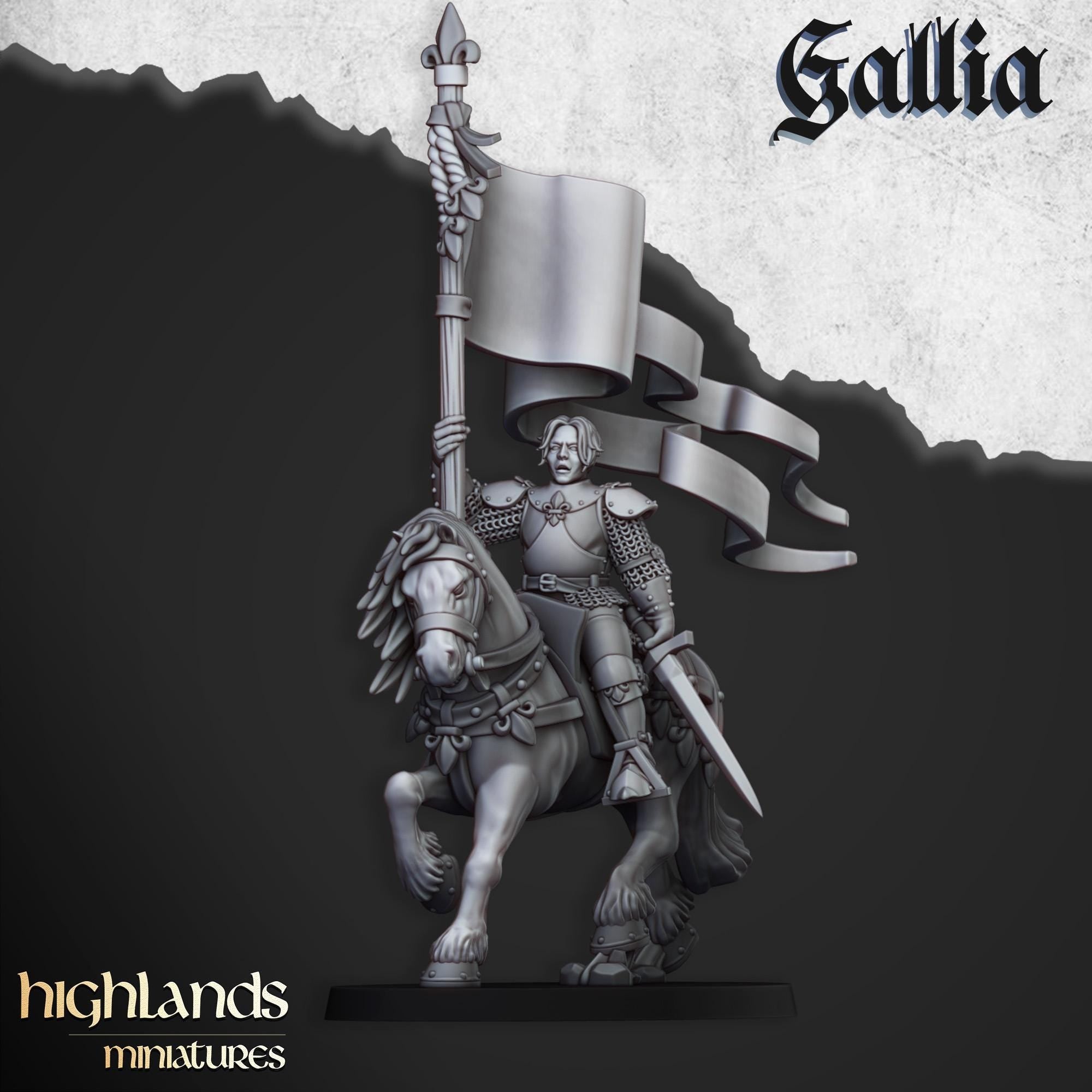 Baroness of Gallia  - in 12k- by Highlands Miniatures