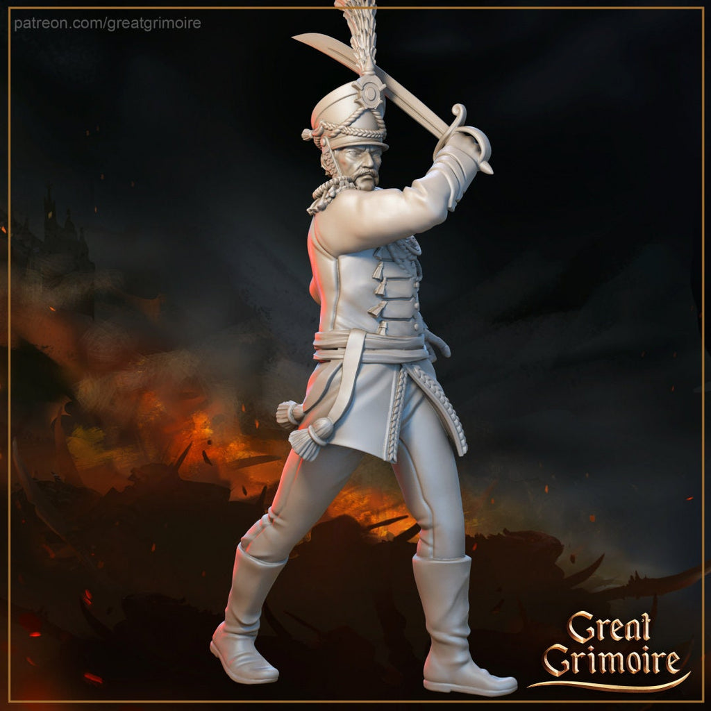Loyal Hussars and General Nutcracker 4 model bundle - in 12k- by Great Grimoire