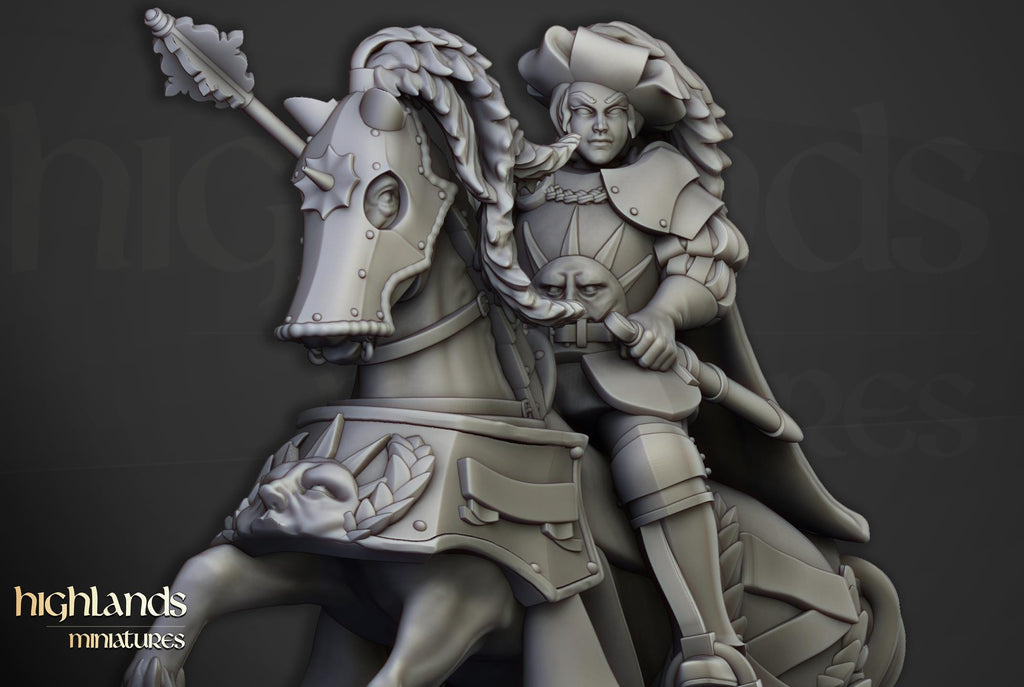 Baroness of Lunneburg  - in 12k- by Highlands Miniatures
