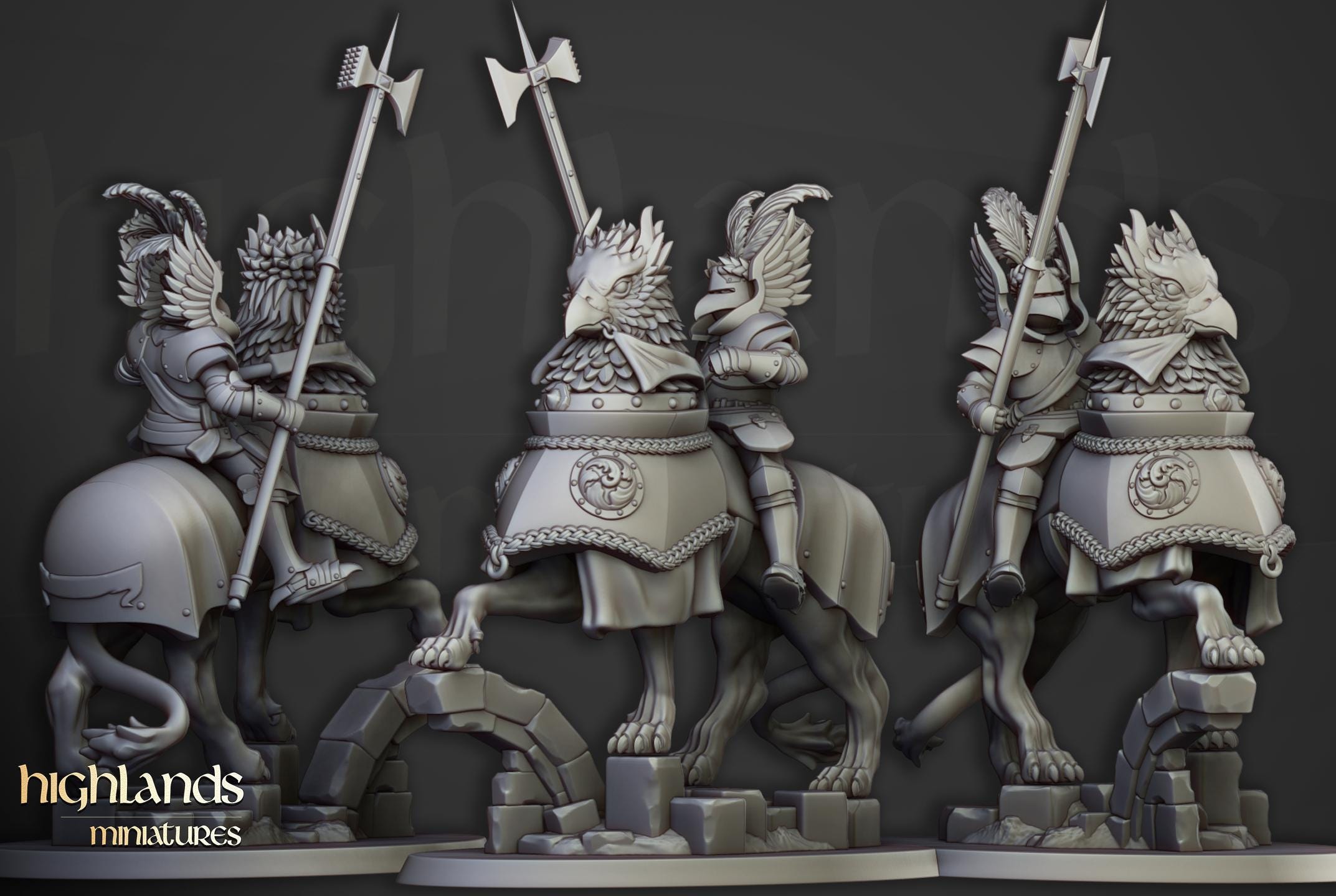 Knights of the Rising Sun  - in 12k- by Highlands Miniatures