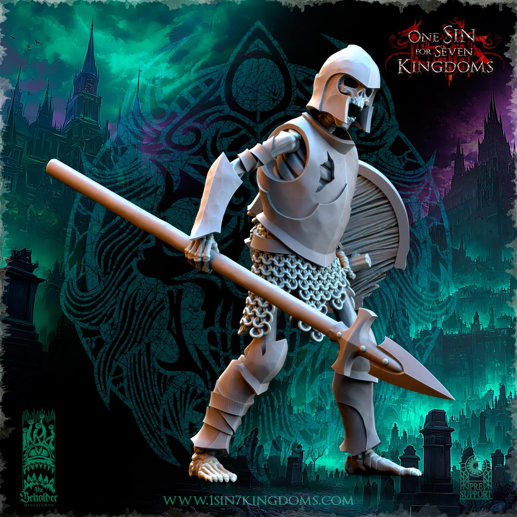 Undying Legions Warriors - in 12k- by TheBeholderMiniatures