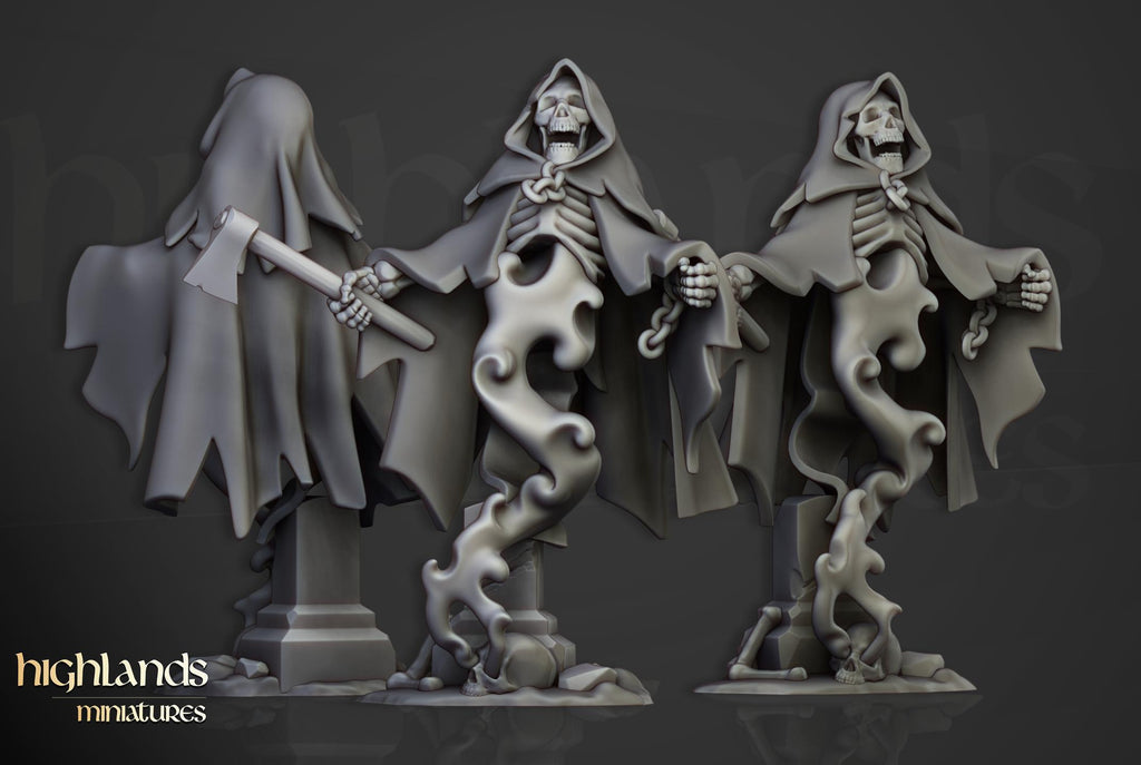 Crypt Ghosts  - in 12k- by Highlands Miniatures