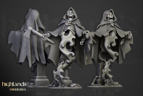 Crypt Ghosts  - in 12k- by Highlands Miniatures