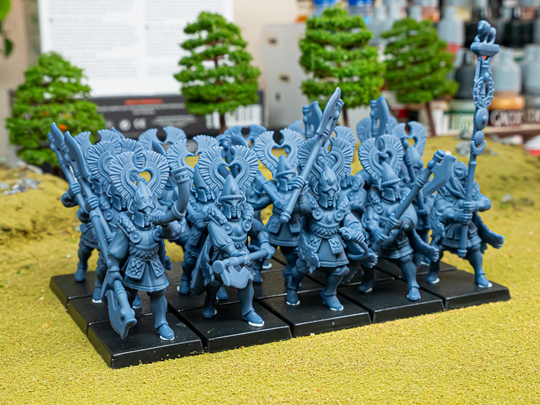 Nemean Lions  - in 12k- by Highlands Miniatures