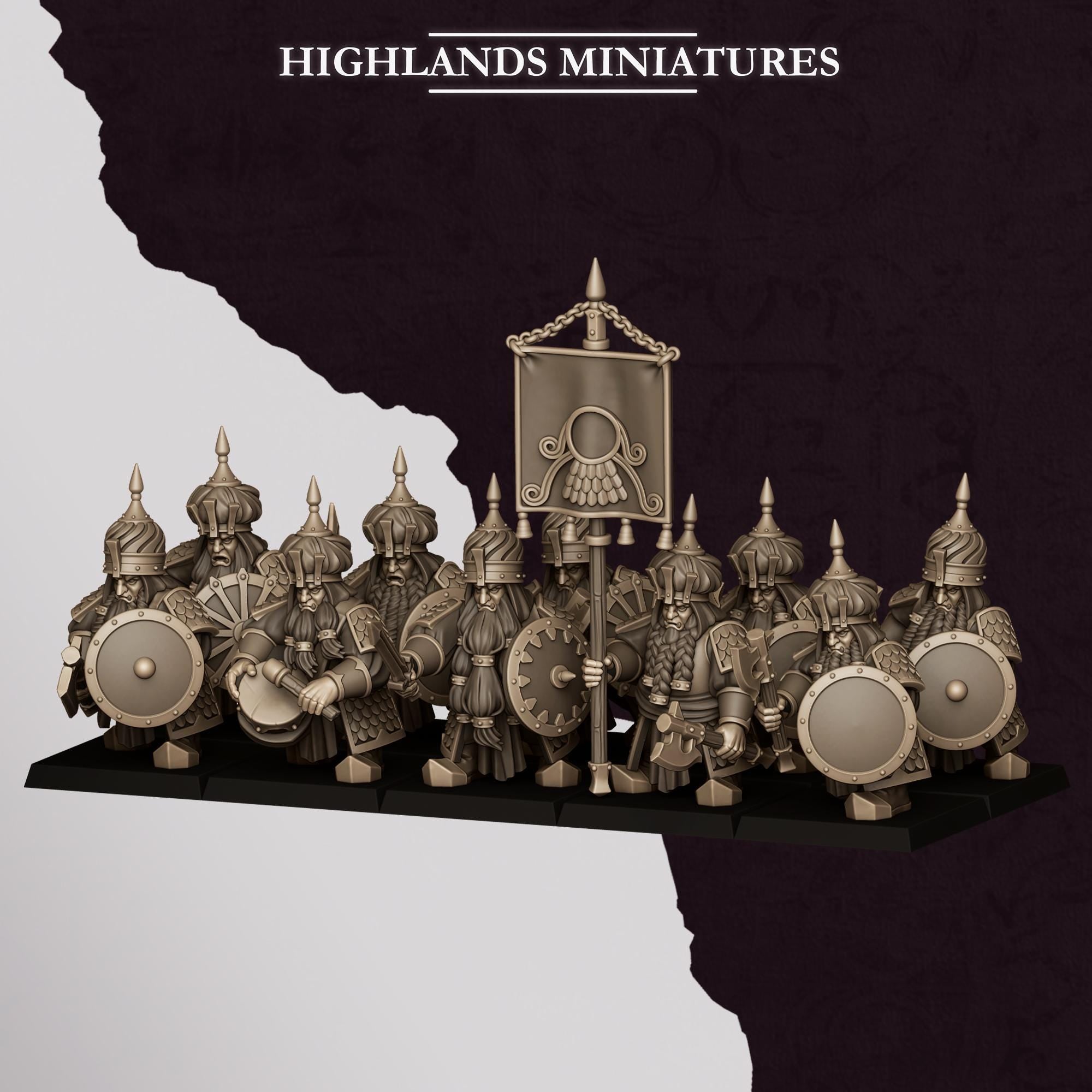 Sons of Marduk Warriors - in 12k- by Highlands Miniatures
