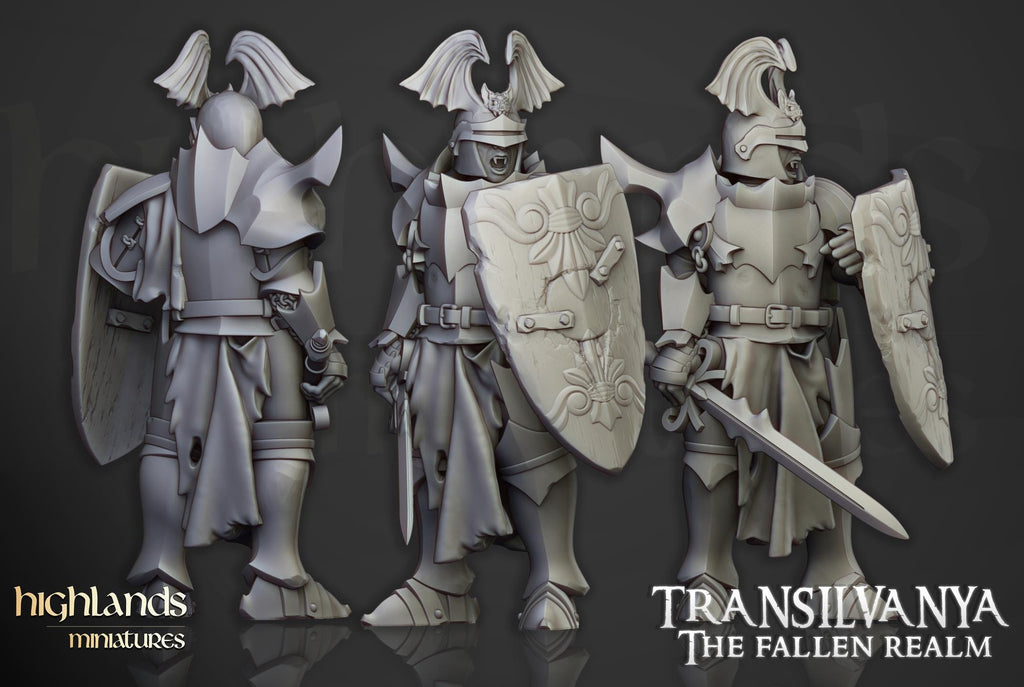 Vampire Neophytes - 10 models - in 12k- by Highlands Miniatures