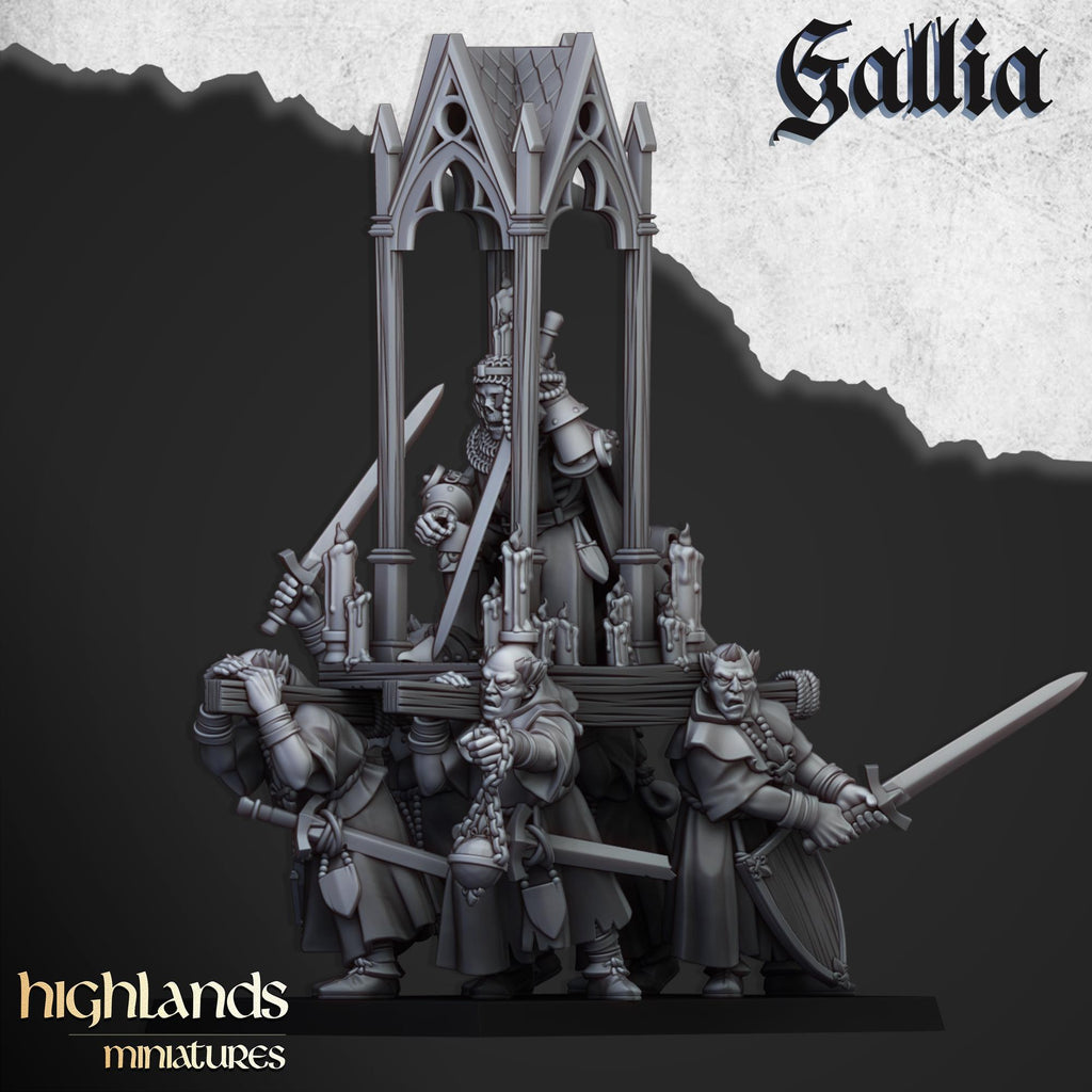 Grail Pilgrims - in 12k- by Highlands Miniatures