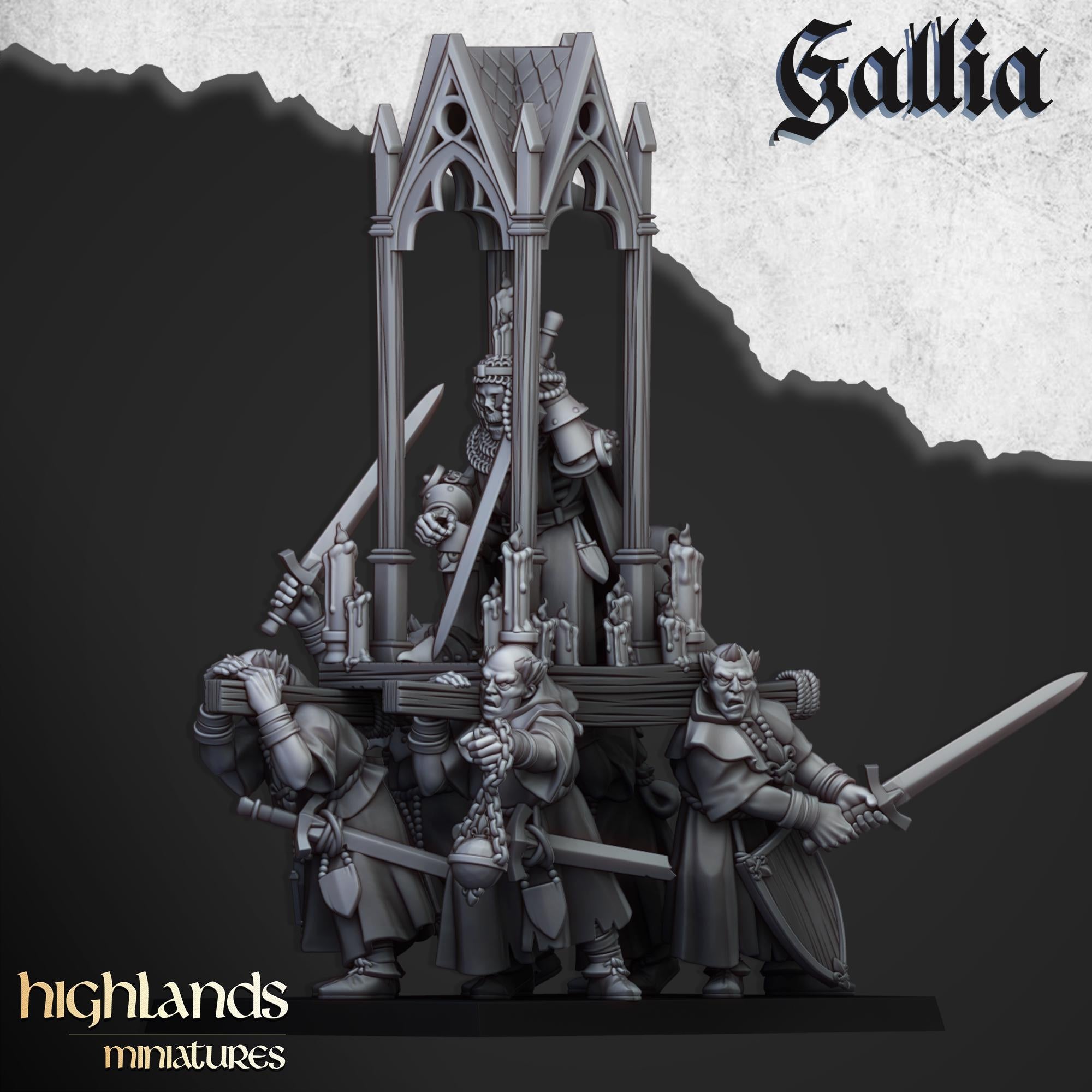 Grail Pilgrims - in 12k- by Highlands Miniatures