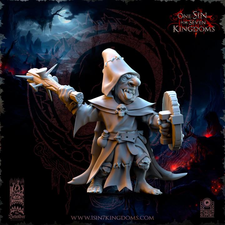 The Black Horde Goblins Warriors - 12k - By TheBeholderMiniatures