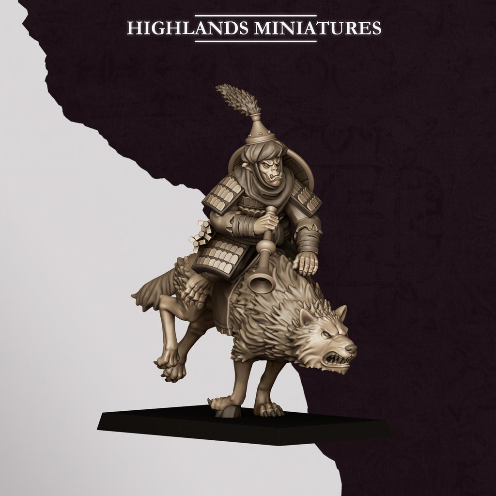 Hobgoblin Riders - in 12k by Highlands Miniatures