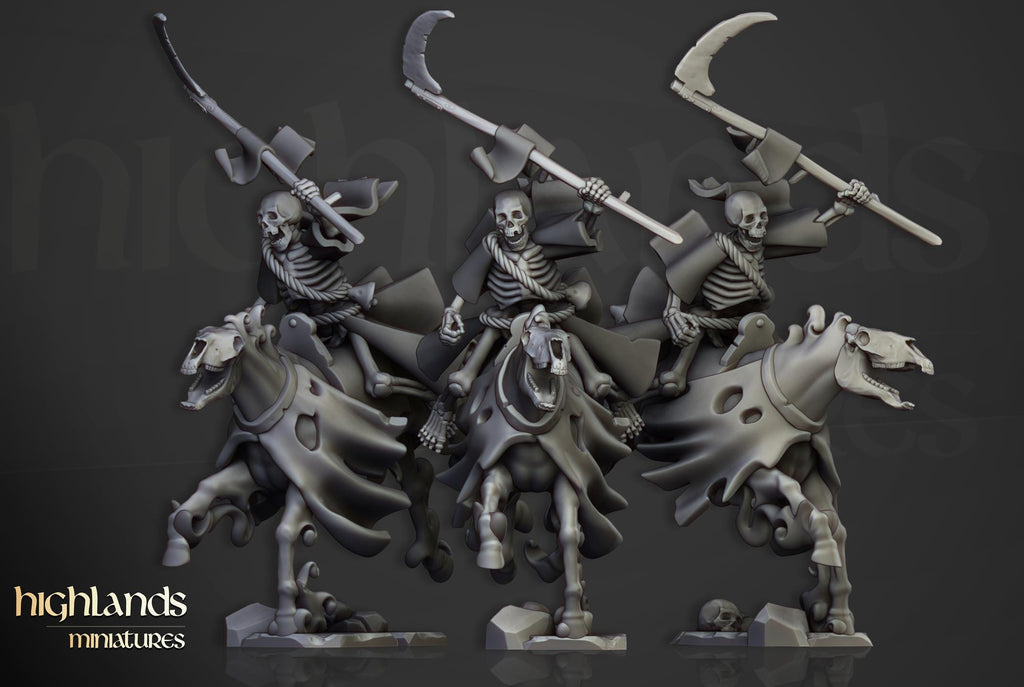 Spectral Cavalry Unit - in 12k- by Highlands Miniatures