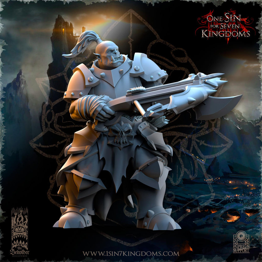 Nestah Orcs Crossbowers  - in 12k- by TheBeholderMiniatures