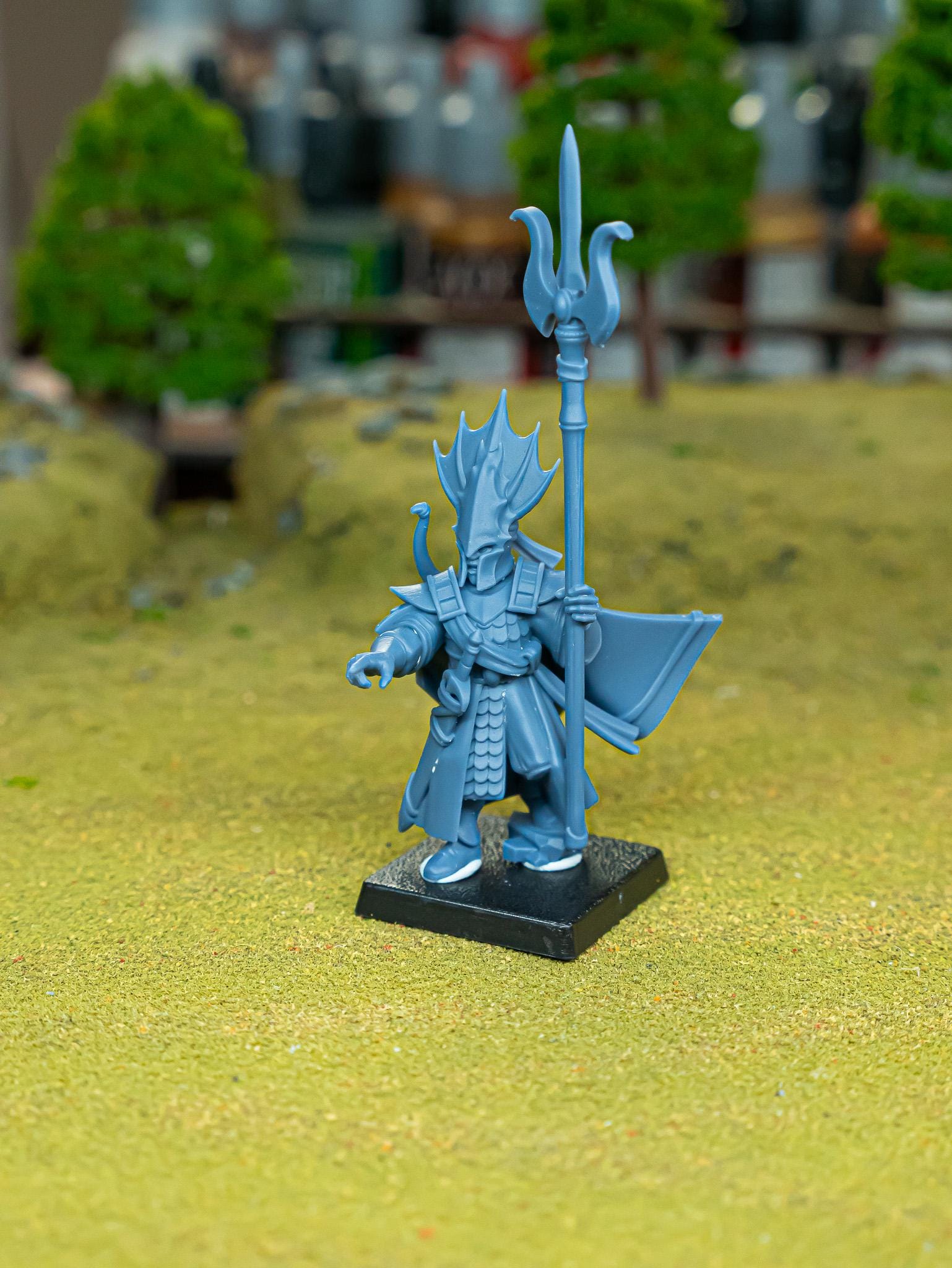 Aegean Elf Lord of the Sea - in 12k- by Highlands Miniatures