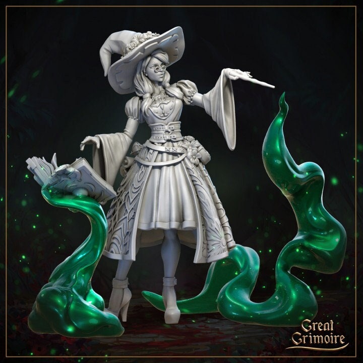 Melinda The Good Witch- in 12k - by Great Grimoire
